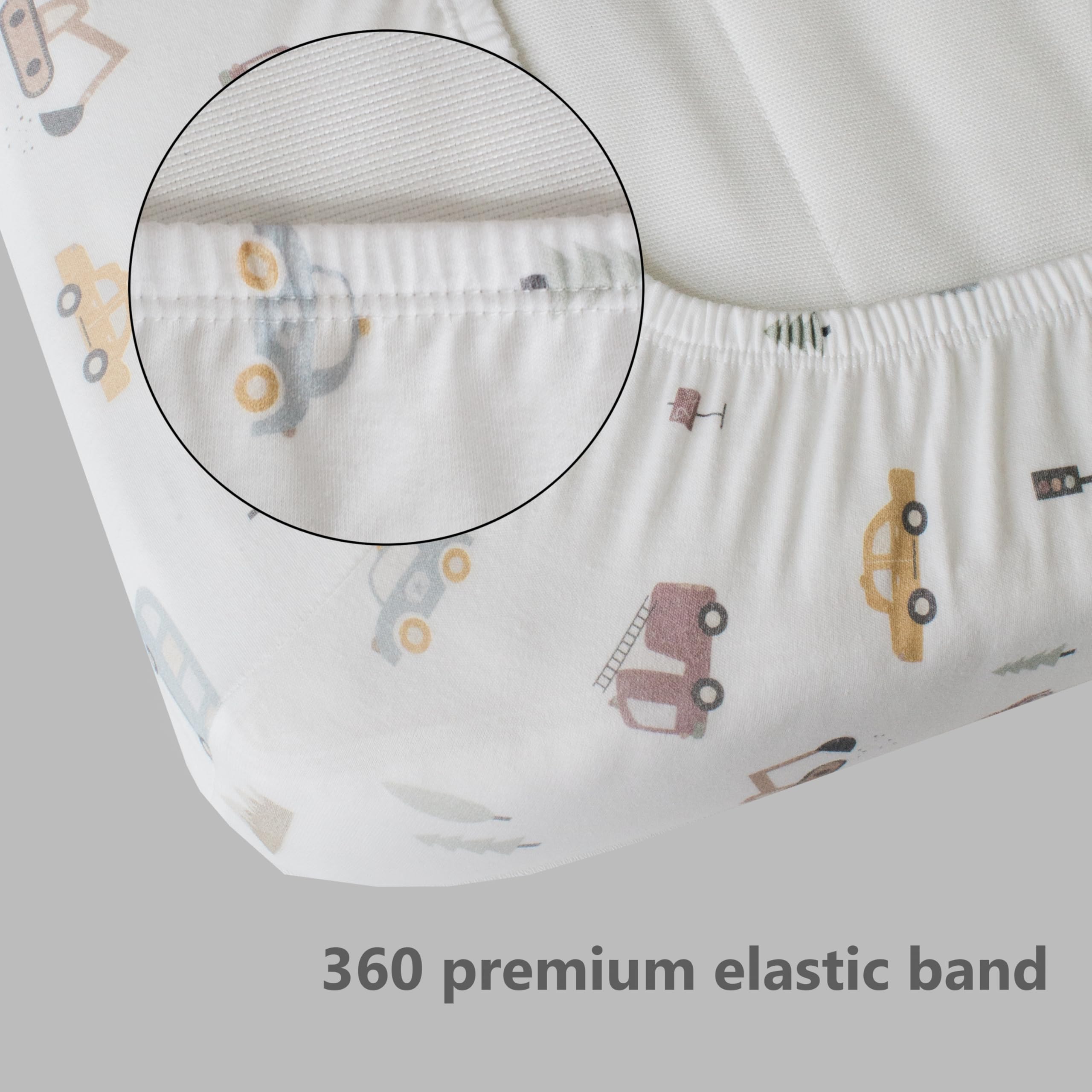 Sábanas orgánicas para cuna para niños y niñas, sábana bajera ajustable de jersey, sábanas de cuna de bebé, sábana de colchón de cuna, sábanas de algodón para cuna, sábana transpirable para cuna,