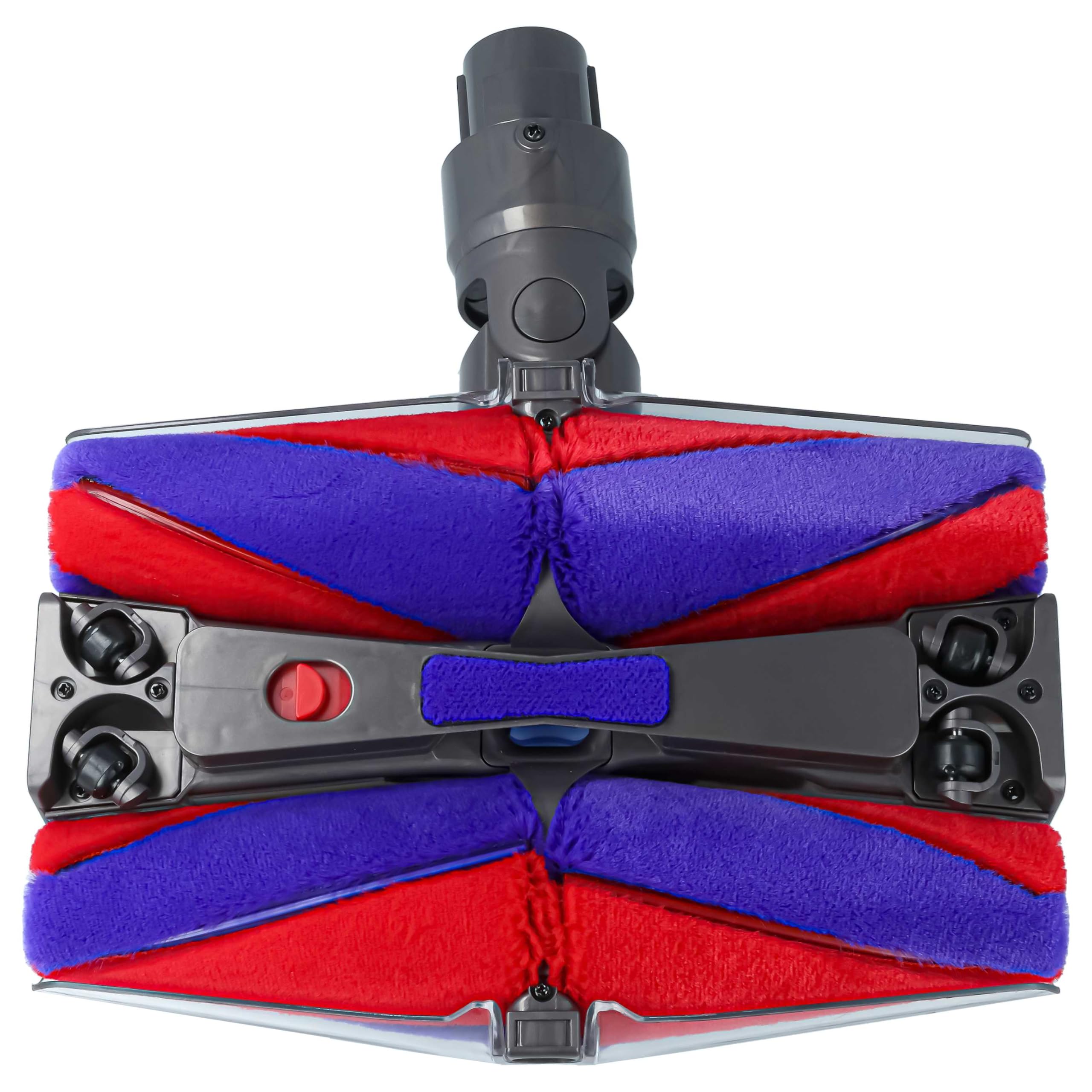 vhbw Staubbürste Möbelbürste kompatibel mit Dyson V12 | V7, V8, V11, V15, V16 Staubsauger mit Rundanschluss 35 mm - 23,2cm