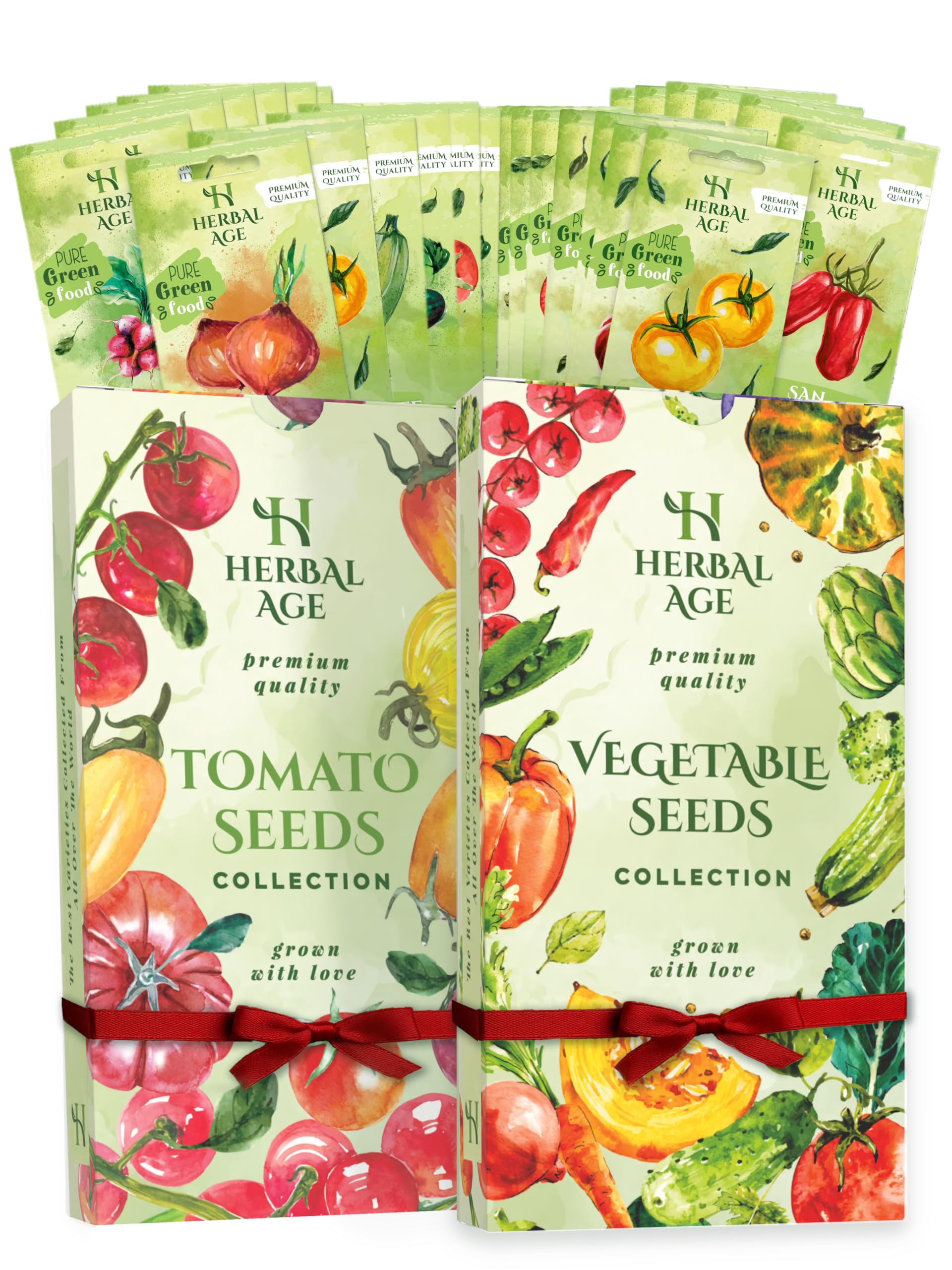 Grow Your Own Tomatoes & Vegetables – 5,600+ Seed Kit for Planting UK, 26 Plants Varieties of Garden Seeds – Unusual Gifts for Women, Men or Couples, Allotment & Gardening Gift Ideas