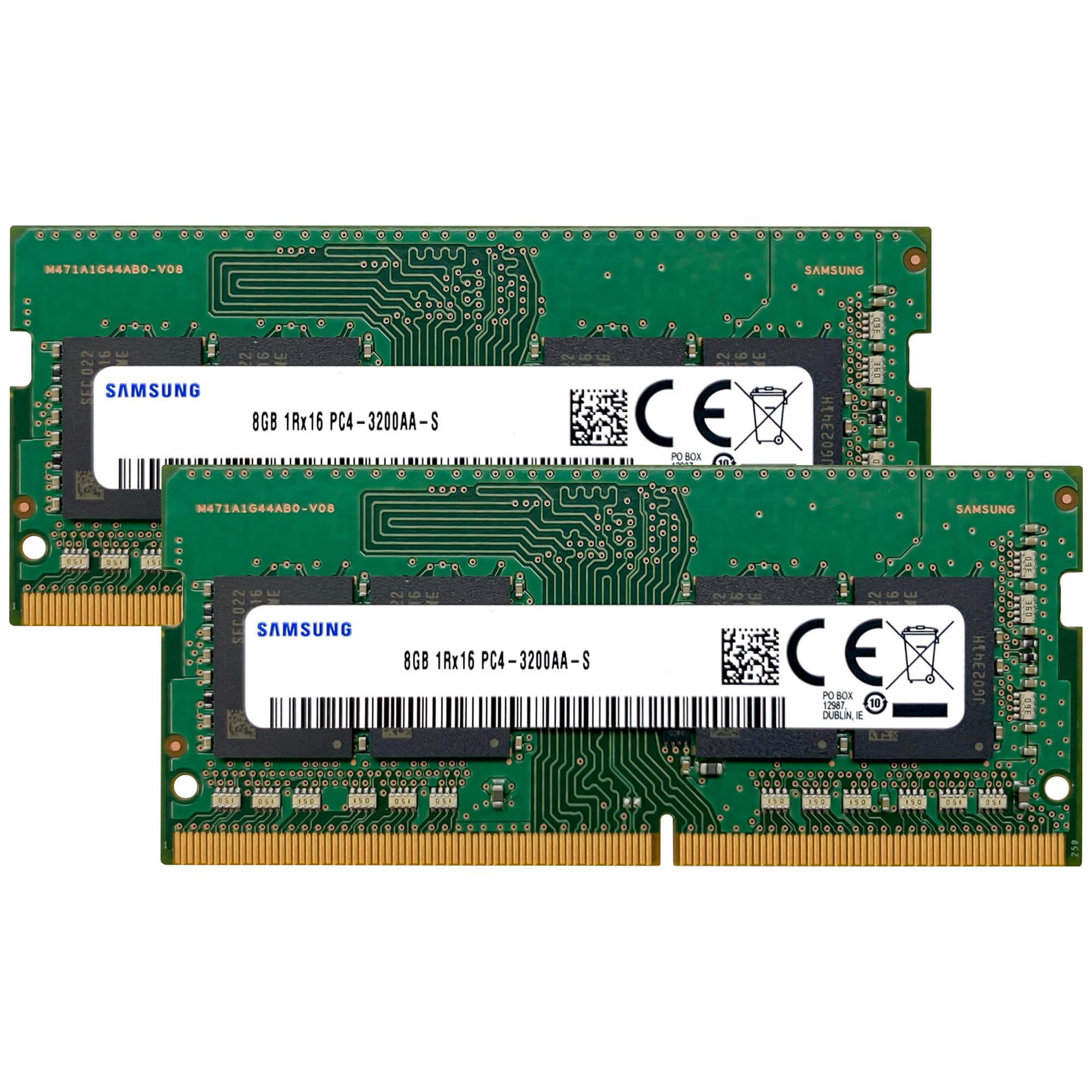 Samsung DDR4 16GB メモリ 3200MHz 10枚セット Samsung 16GB DDR4 3200 Desktop DIMM RAM 1Rx8 PC4-25600