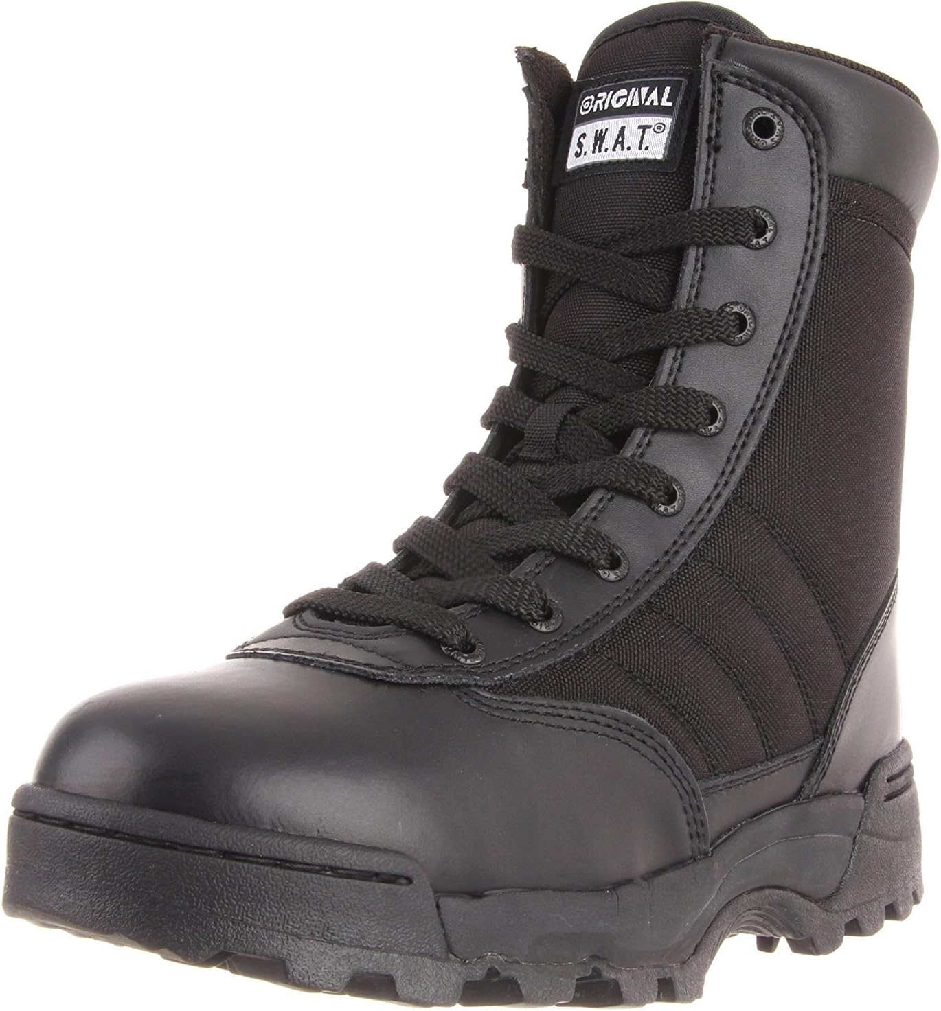 Original S.W.A.T. Classic 9" Side Zip - Boots for Men - Soft Toe Construction - Padded Tongue & Collar