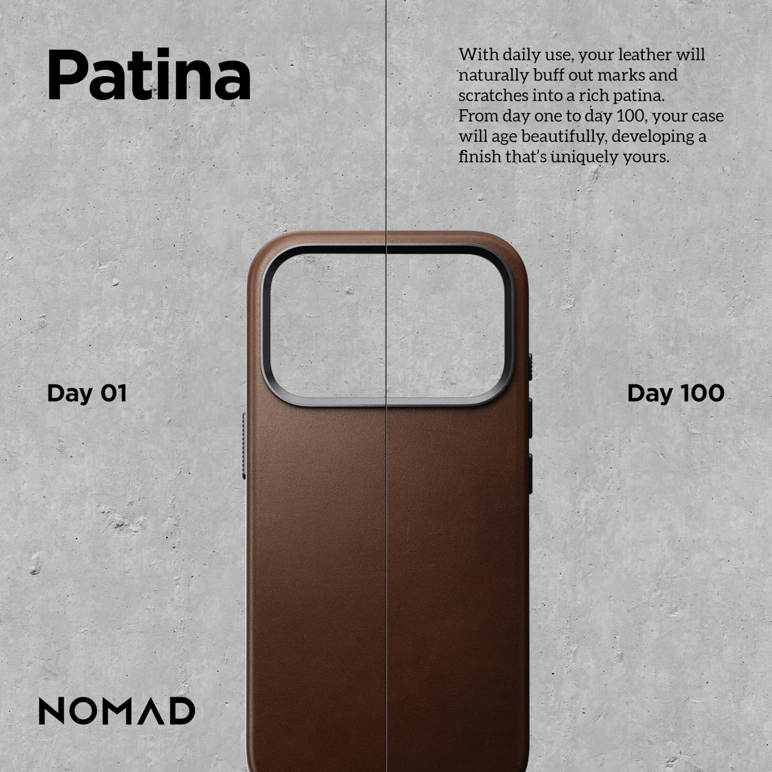 Amazon.co.jp: NOMAD トラディショナルレザーケース ブラウン iPhone