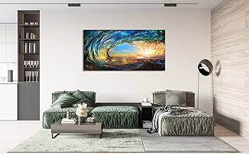 Amazon.com: Cao Gen Decor Art S06762 Giant Wave Water Wall