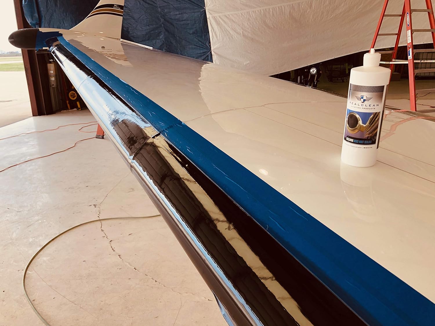 Real Shine Pneumatic Deice Boot Revitalization System by Real Clean Aviation Products - Kit includes 2 step Prep & Sealfor Pneumatic Deice Boots