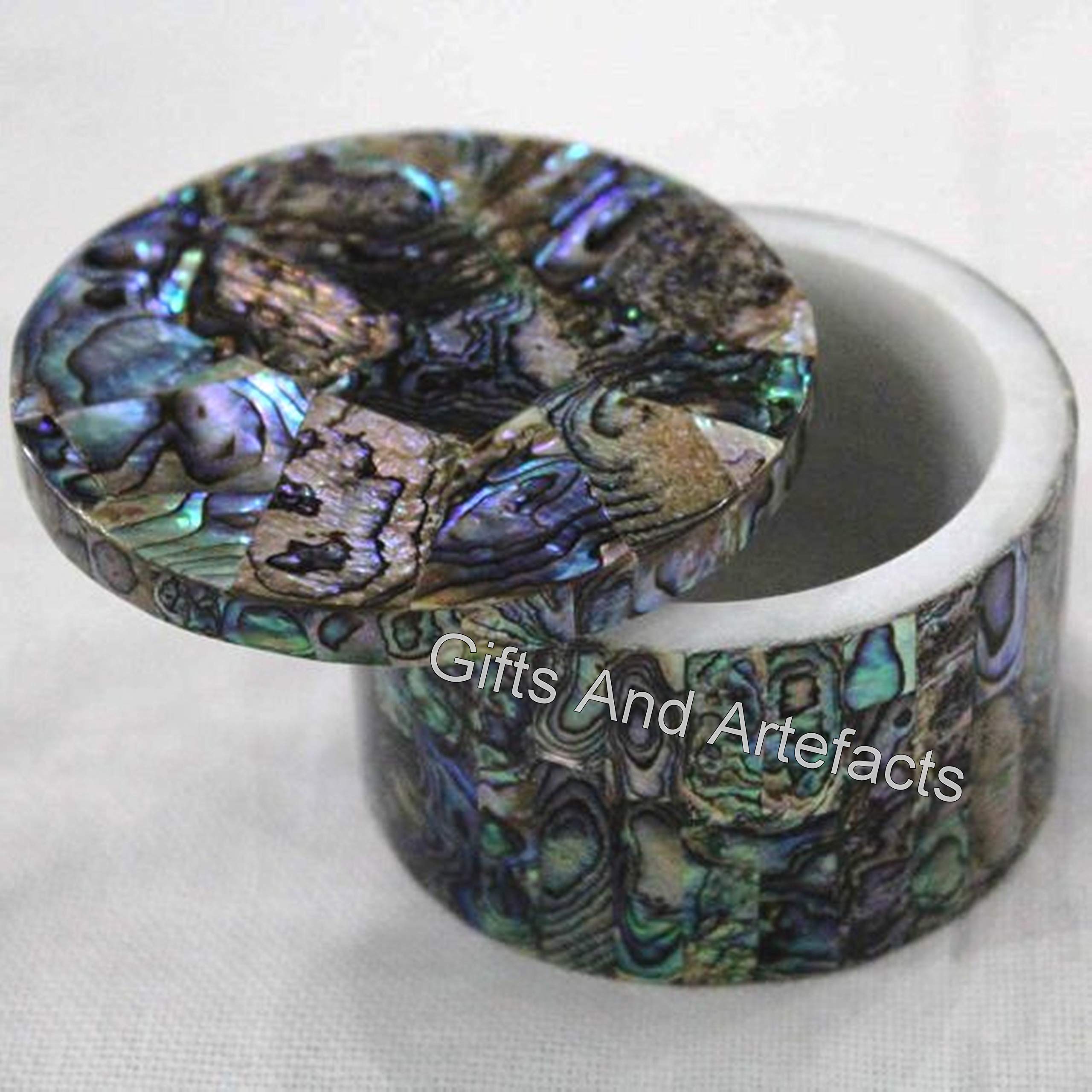 Boîte à bijoux en ormeau de 6,3 cm un cadeau raffiné pour célébrer une occasion spéciale