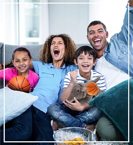 Miniatura 7 de DolliBu Hipopótamo - Animal de peluche con baloncesto  Hipopótamo suave y abrazable, adorable juguete de peluche personalizado para niños y adultos,