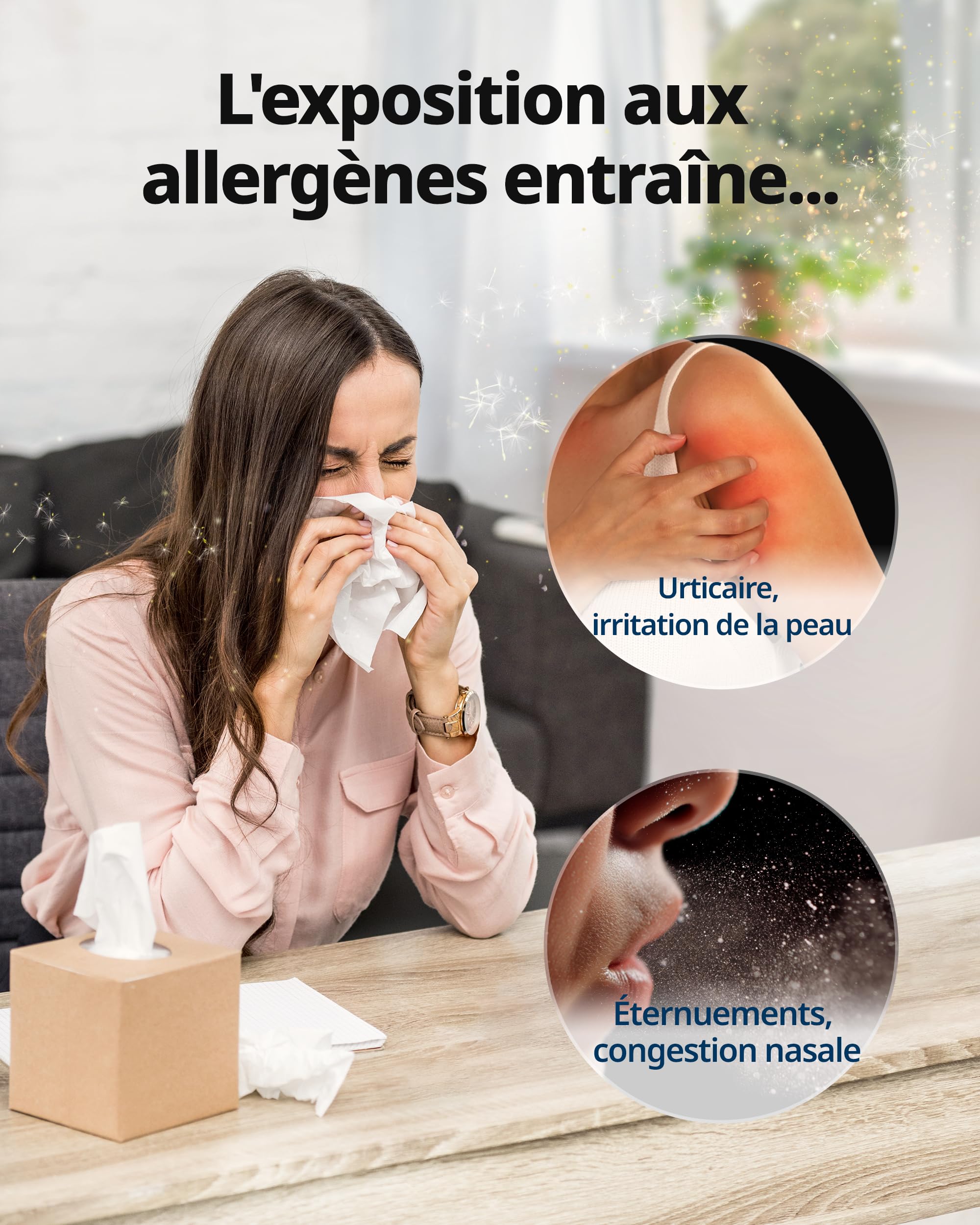 Mighty Allergen FilCOWAY Filtres de rechange pour Airmega Mighty AP-1512HH & 200M – Pack de 2 filtres anti-allergènes + 1 GreenHEPA – Spécial allergies, purifie l’air efficacement pendant 1 anter Set
