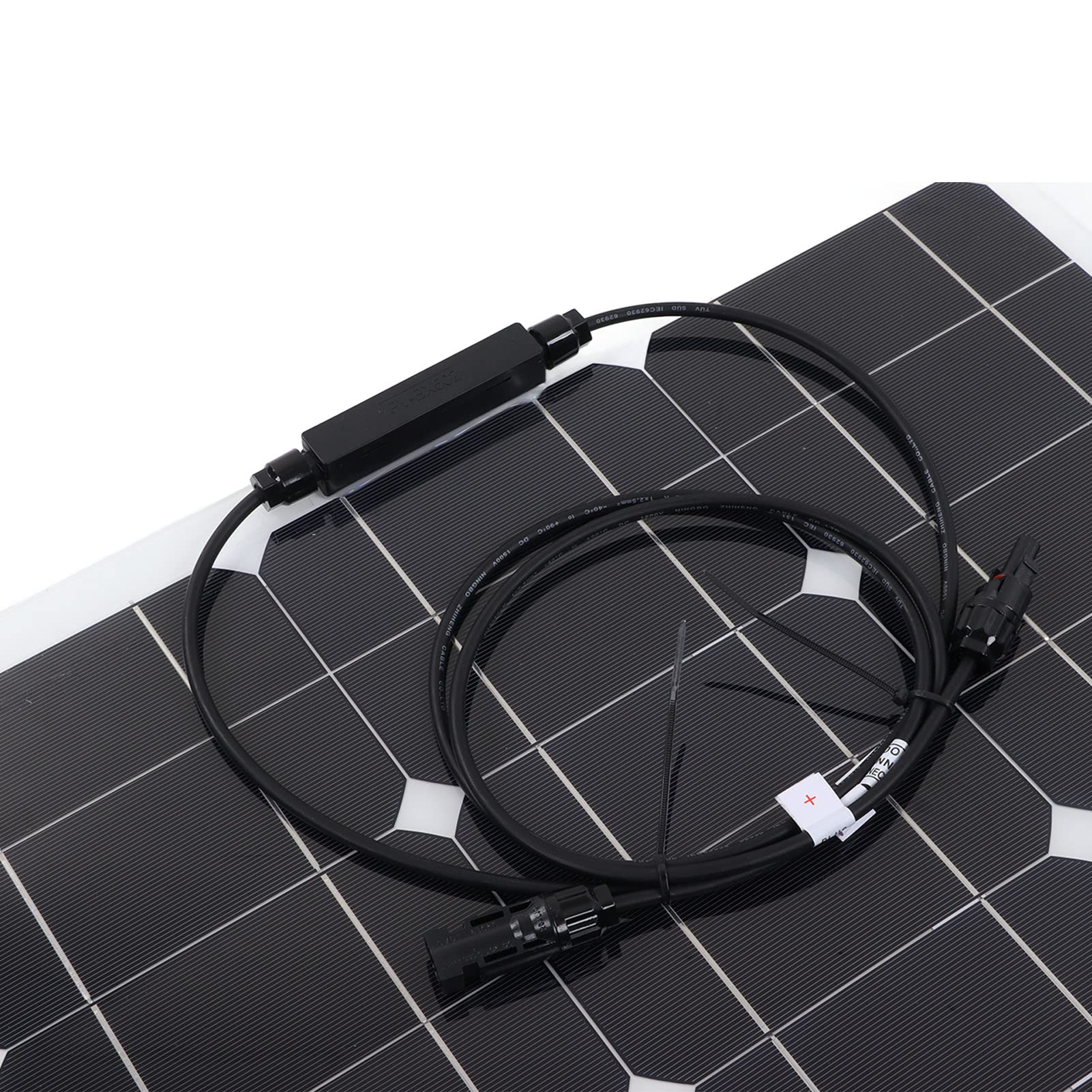 Respicefinem Kit Pannello Solare Flessibile Pannello Solare in Silicio Monocristallino da 80W con Regolatore di Carica 40A per