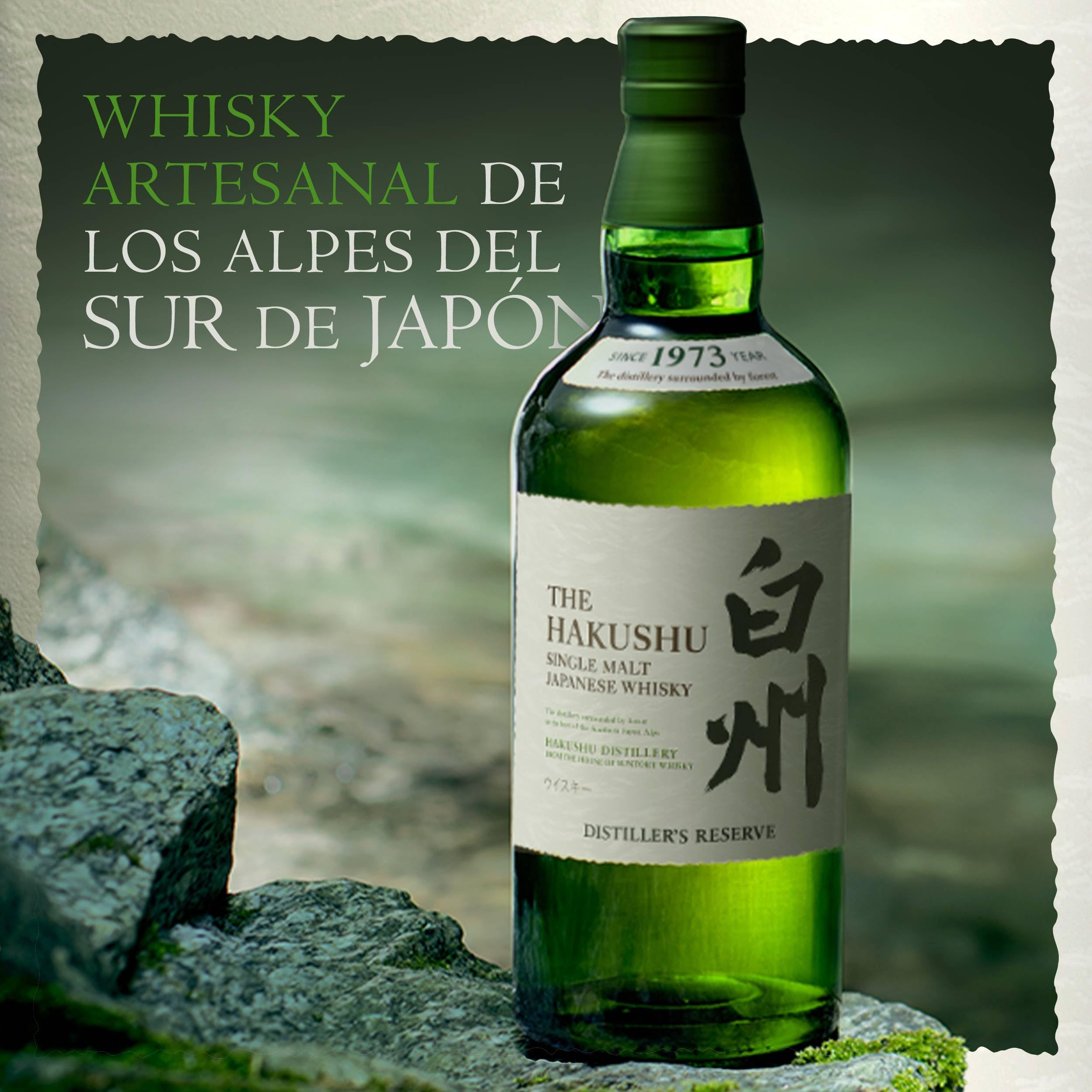 Hakushu Distiller's Reserve Whisky Single Malt Japonés 70cl