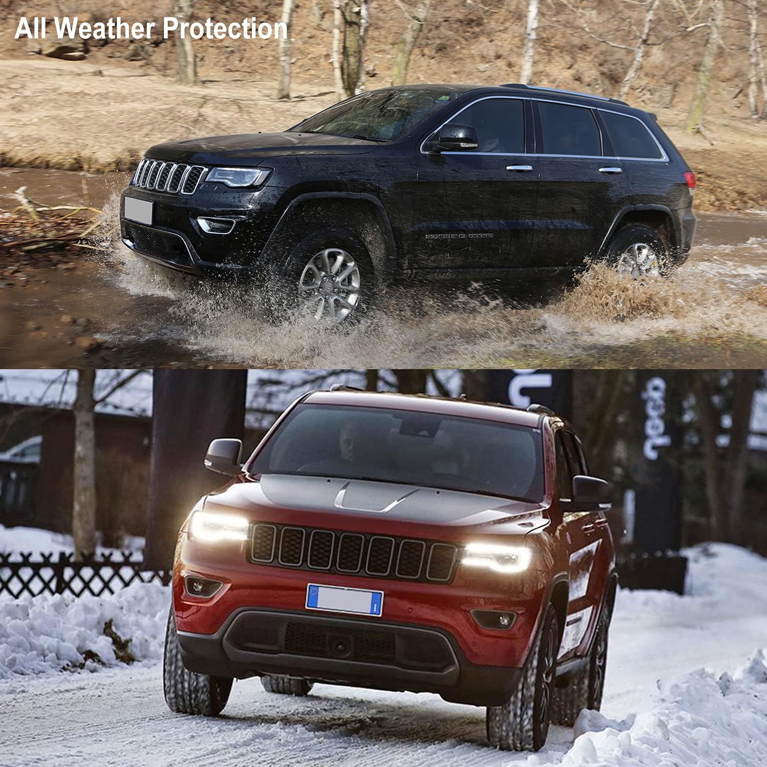 Rеvіеw Prоduсt MIROZO Car Floor Mats Custom Fit for 2016-2021 Jeep Grand Cherokee, TPE All Weather Protection Front and 2nd Row Seat Floor Mats Full Set Floor Liners