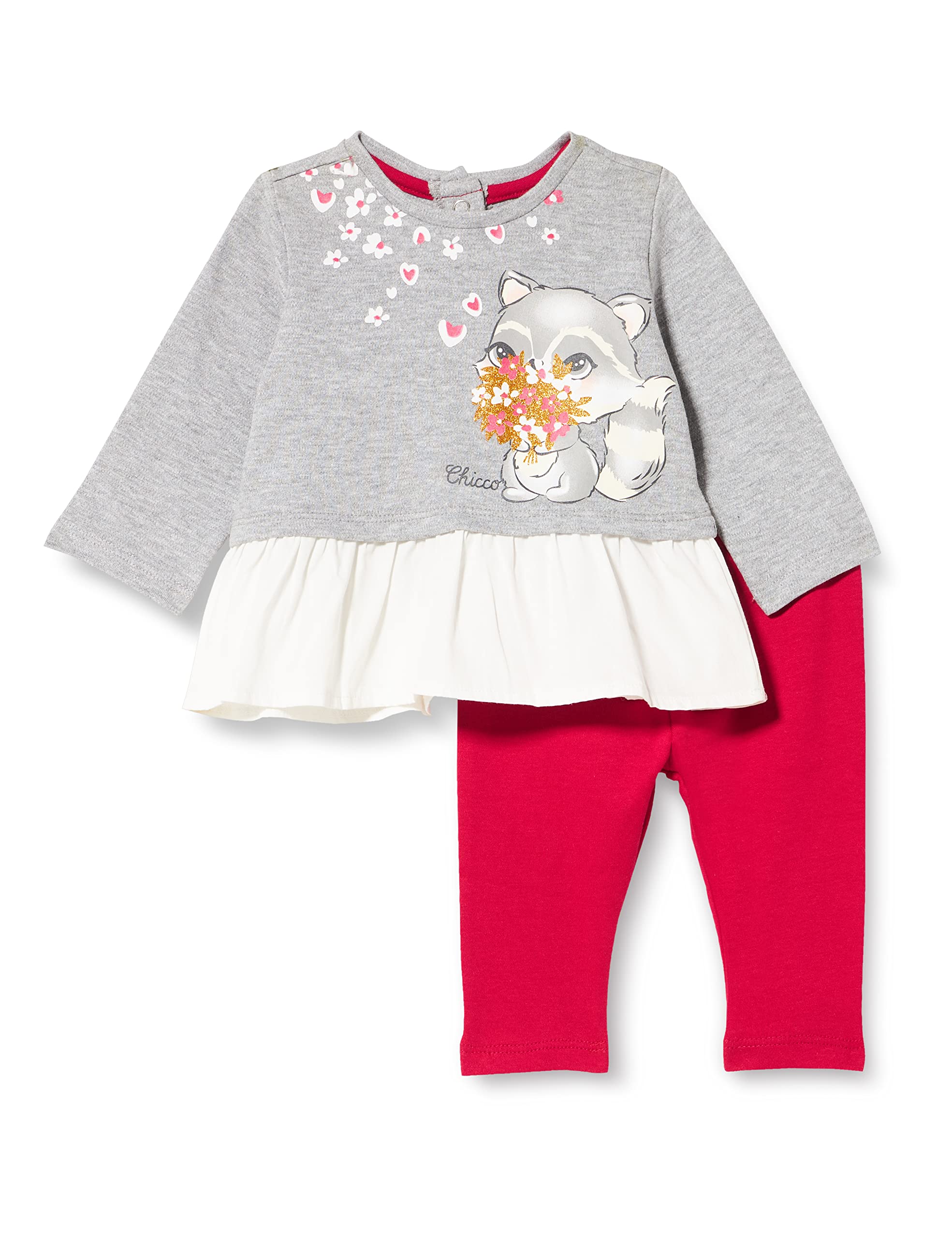 Chicco Sweatshirt ve Tayt Set Alt - Üst Takım Kız Çocuk