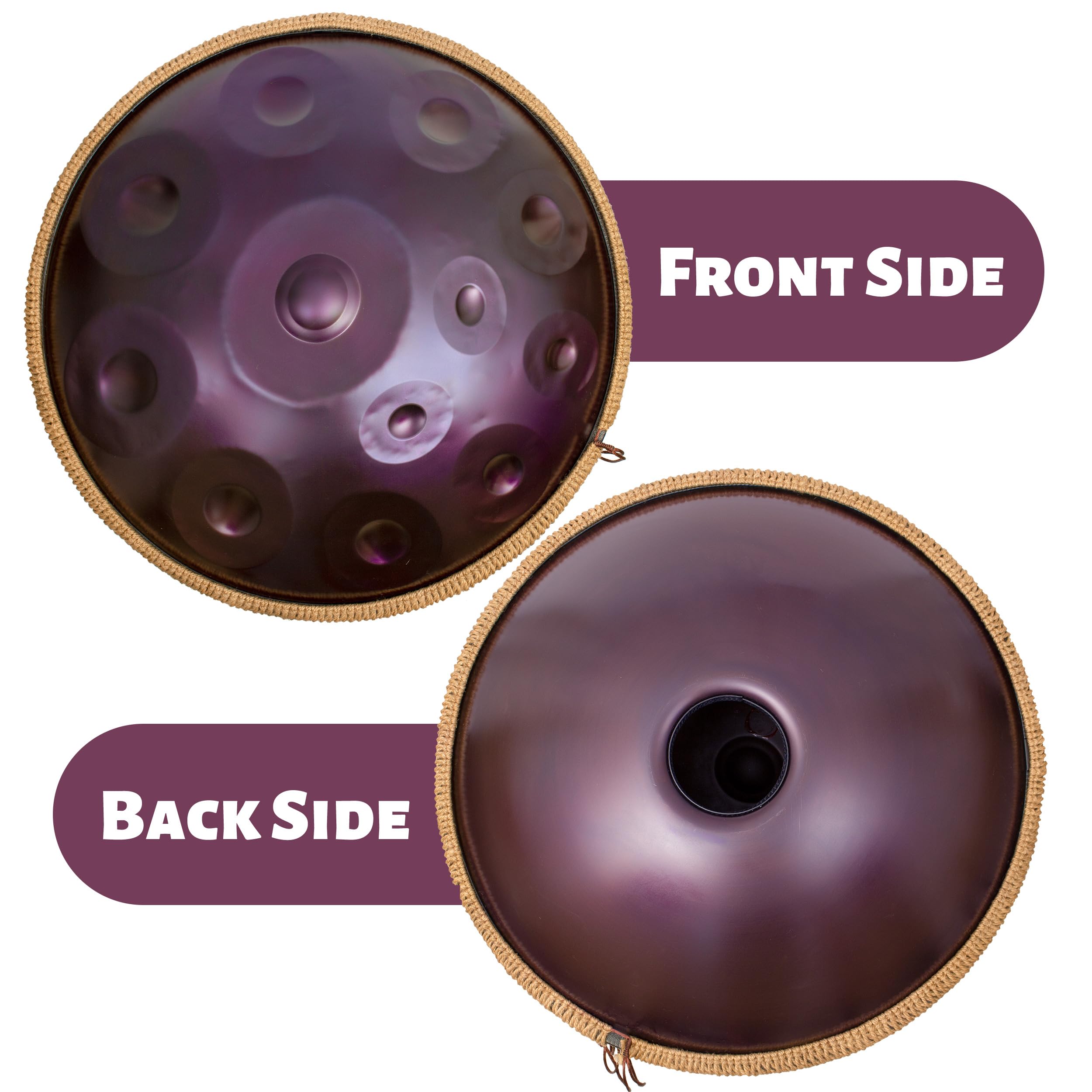 Tongue Drum In Acciaio 6 Toni - Per Meditazione, Yoga E Principianti