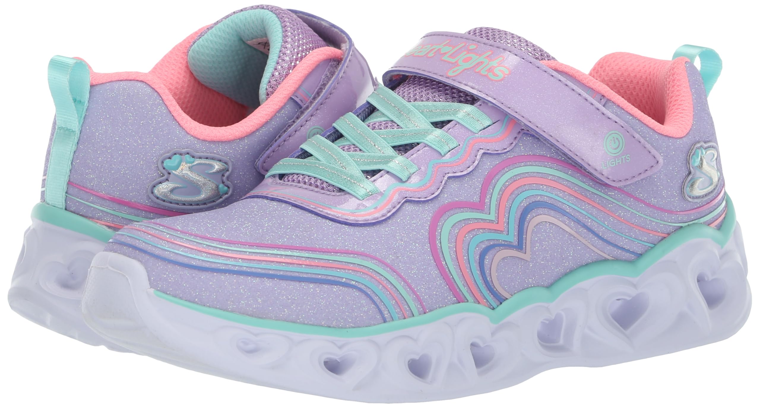 Skechers Heart Lights - Retro Hearts ZapatillasNiñas