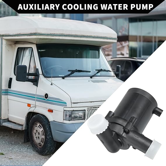 Auxiliary Cooling Water Pump/Front Electric Auxiliary Coolant Water Pump/Durable / 1Pcs Black