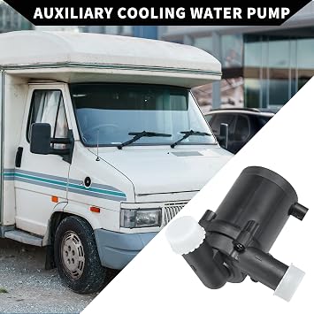 Auxiliary Cooling Water Pump/Front Electric Auxiliary Coolant Water Pump/Durable / 1Pcs Black