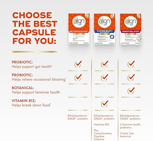 Miniatura 5 de Align Probióticos, apoyo digestivo 24/7*§, probióticos para mujeres y hombres, probióticos para la salud digestiva, cápsulas probióticas para