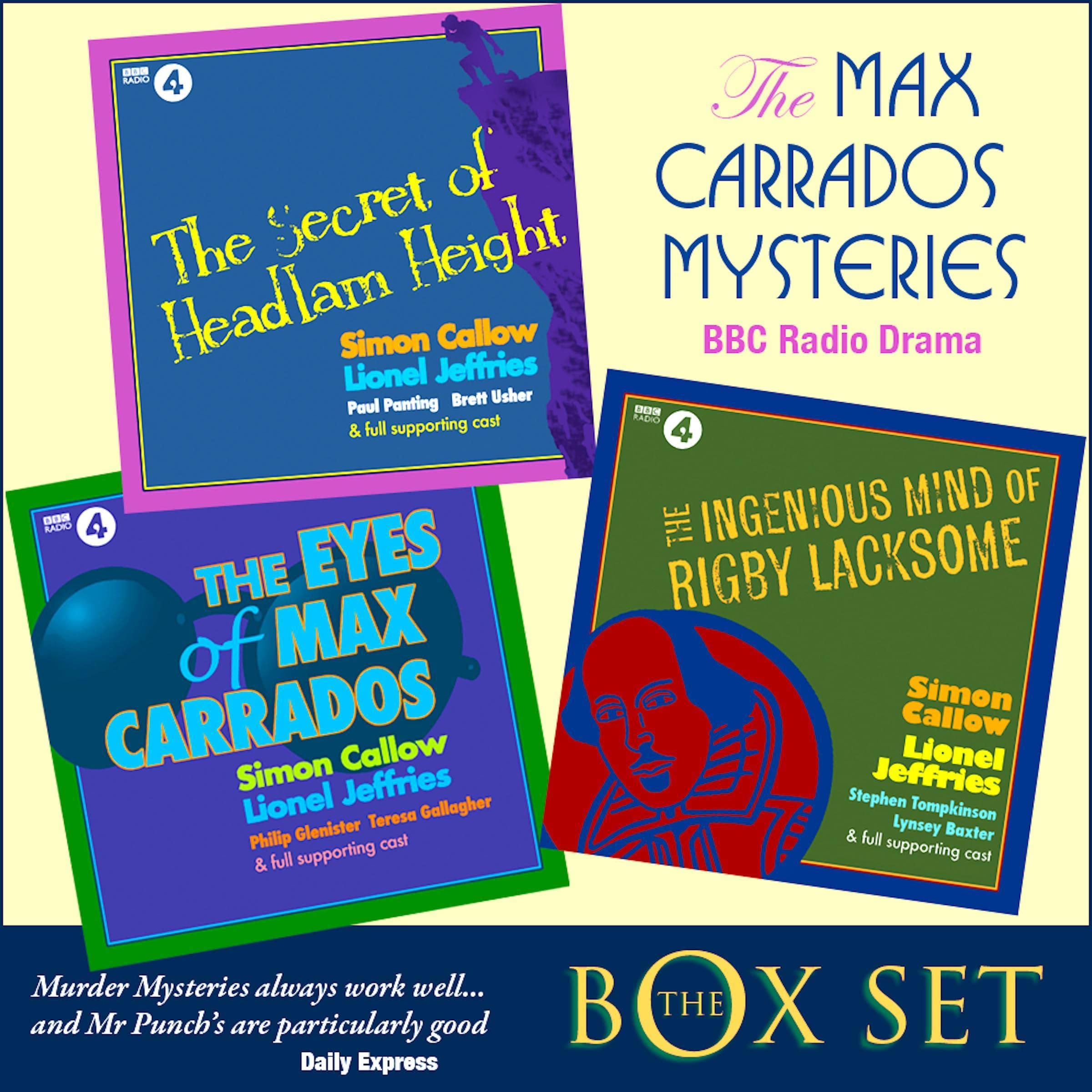 The Mysteries of Max Carrados Box Set: Three Max Carrados Mysteries: Full-Cast BBC Radio Drama