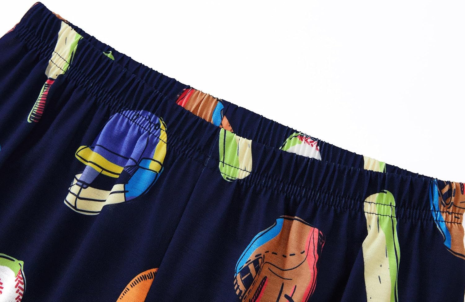 Tebbis 2-Piece Cozy Pajamas For Little/Big Trendy Boys Black Skateboarding Long Sleeves Soft PJs Set Kid Size 6-18 - Image 5