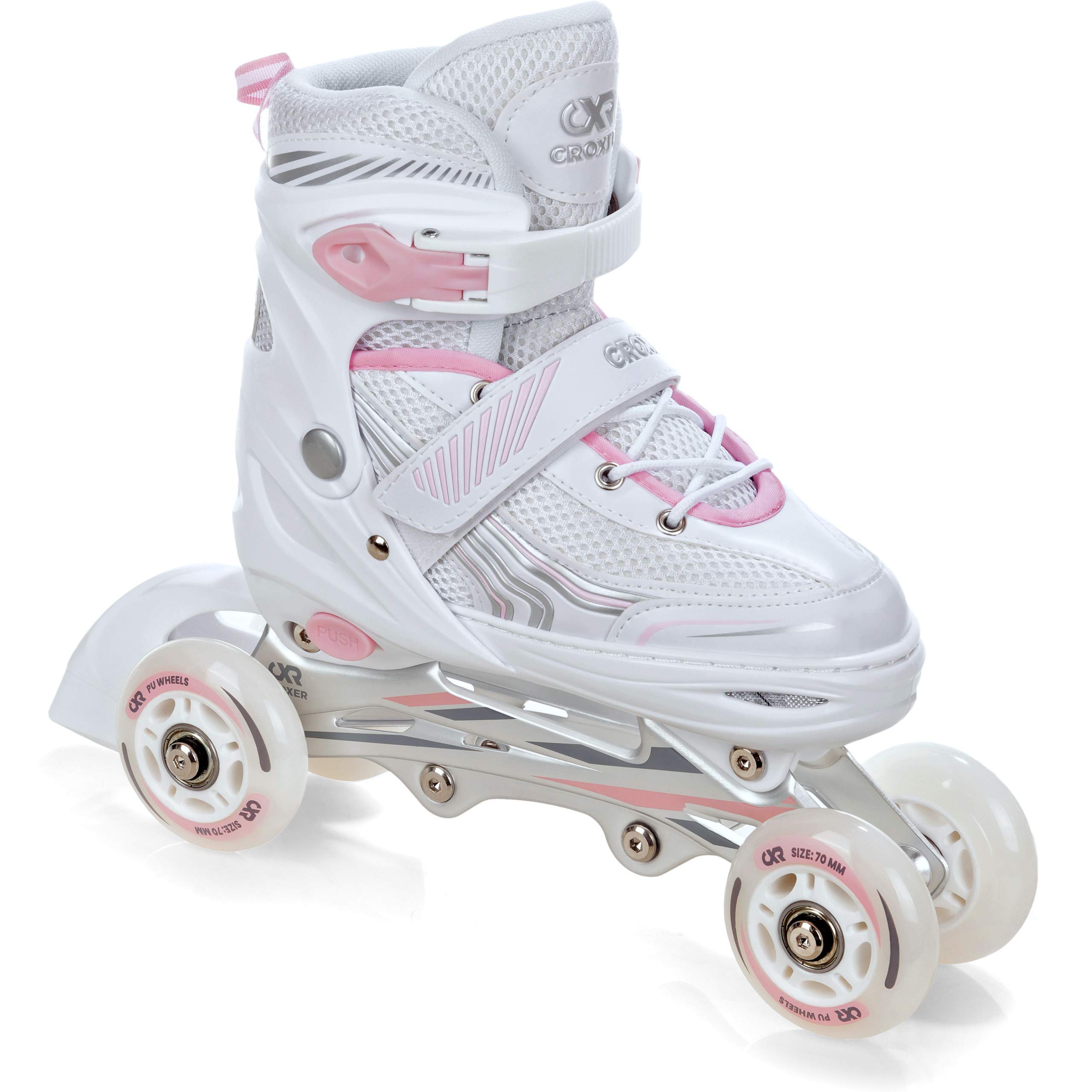 Croxer Optima Pattini a Rotelle 3 in 1 Regolabili Uomo Donna Bambino