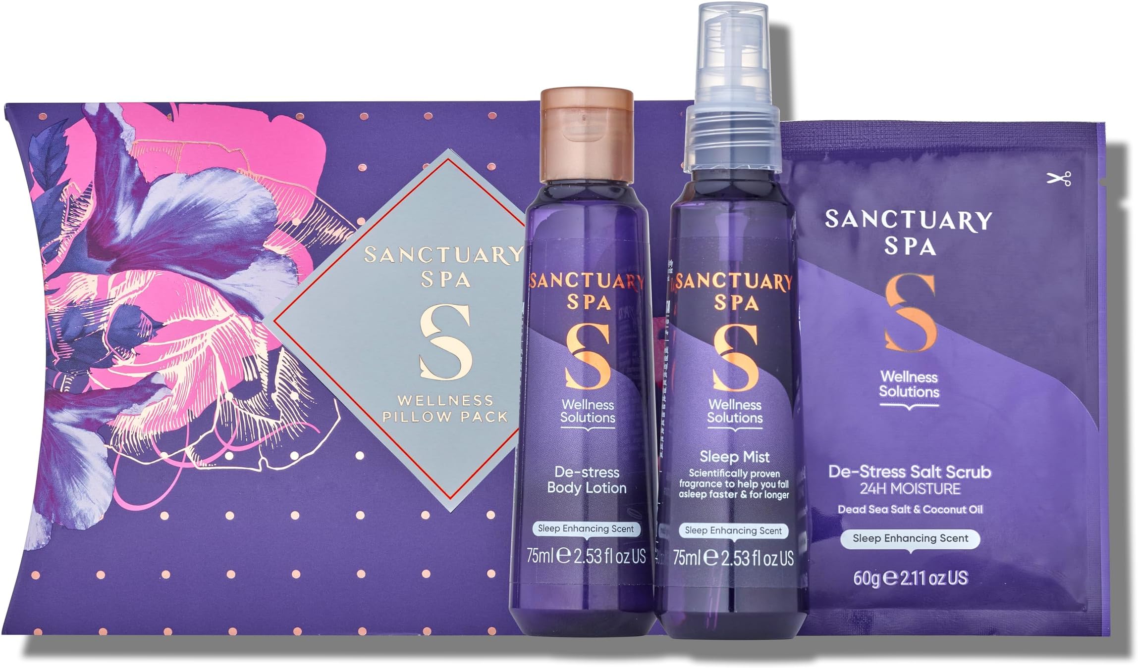 Wellness Pillow Pack Gift Set 285ml