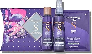 Sanctuary Spa Wellness Pillow Pack, Vegan, Gift For Women, Birthday Gift, Self Care Gift, Womens Gift Sets