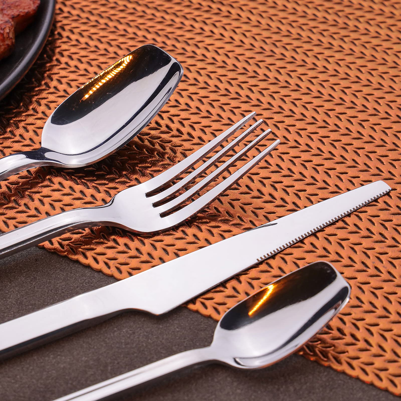 Buy Cutlery Set 24 Piece for 6 People,COPOTI Classic Stainless Steel