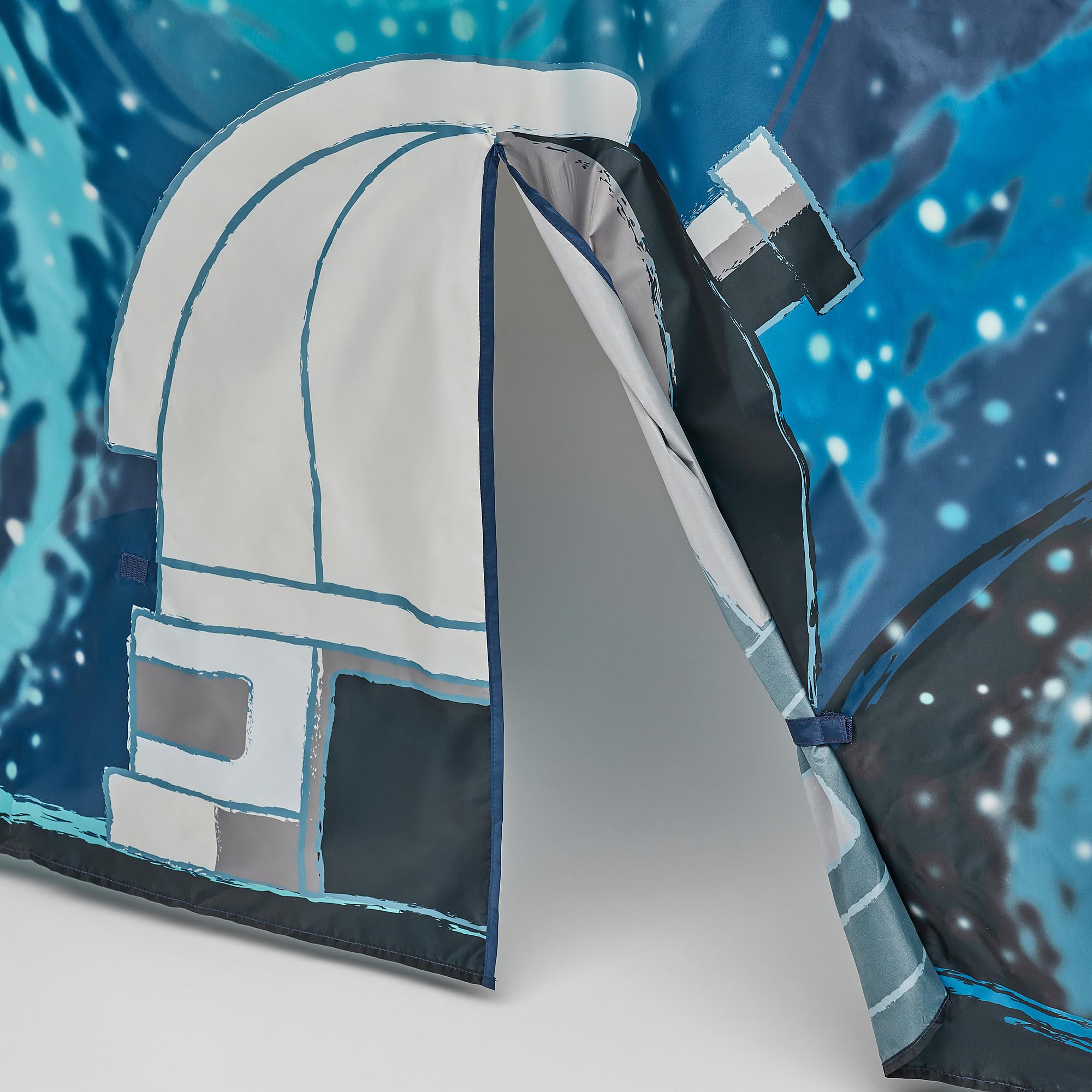 Tenda da letto Kura spazio blu