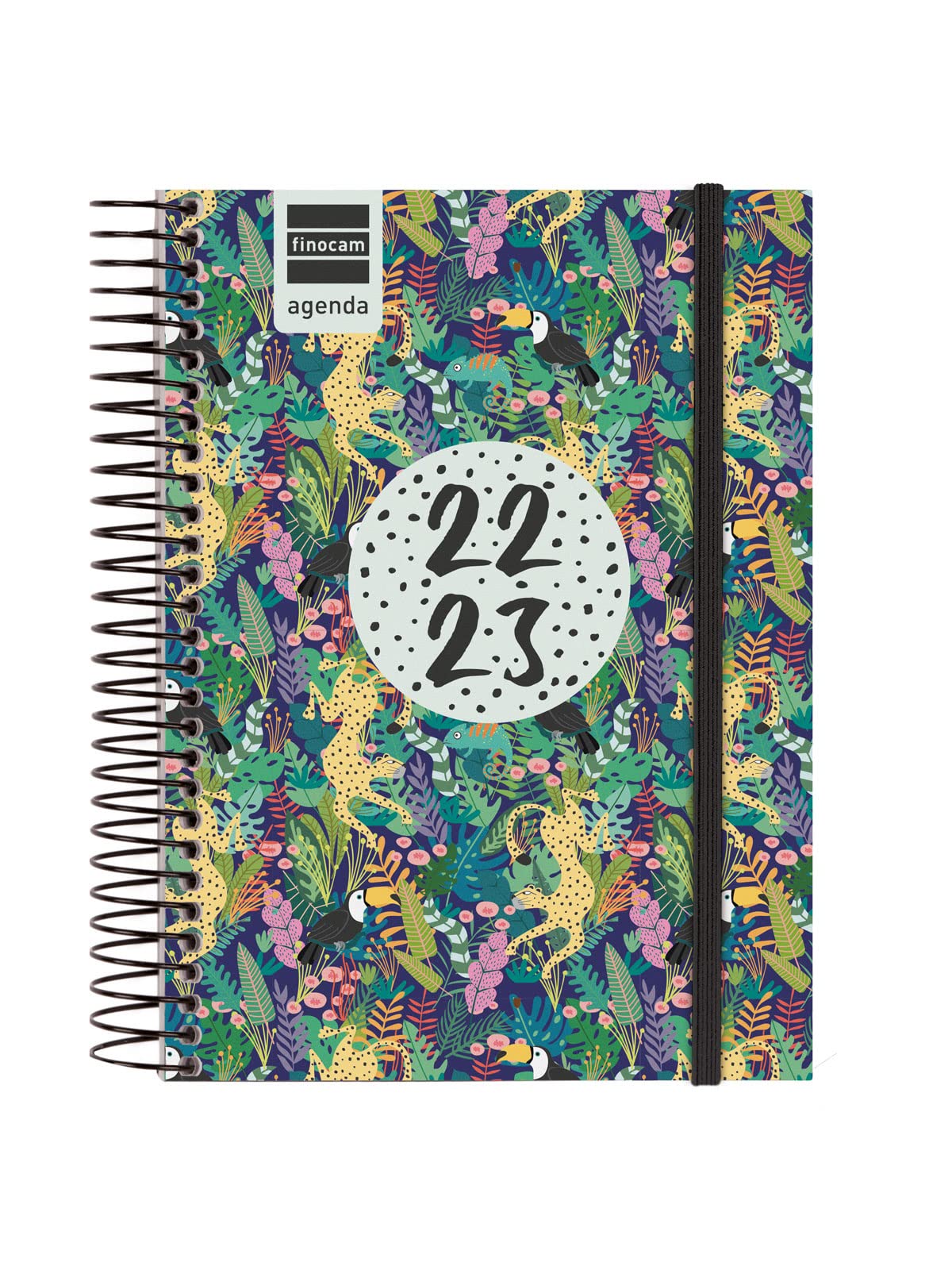 Finocam - Diary 2022 2023 Secondary 1 Day Page September 2022 - June 2023 (lesson year) + July and August summary Panter Catalan