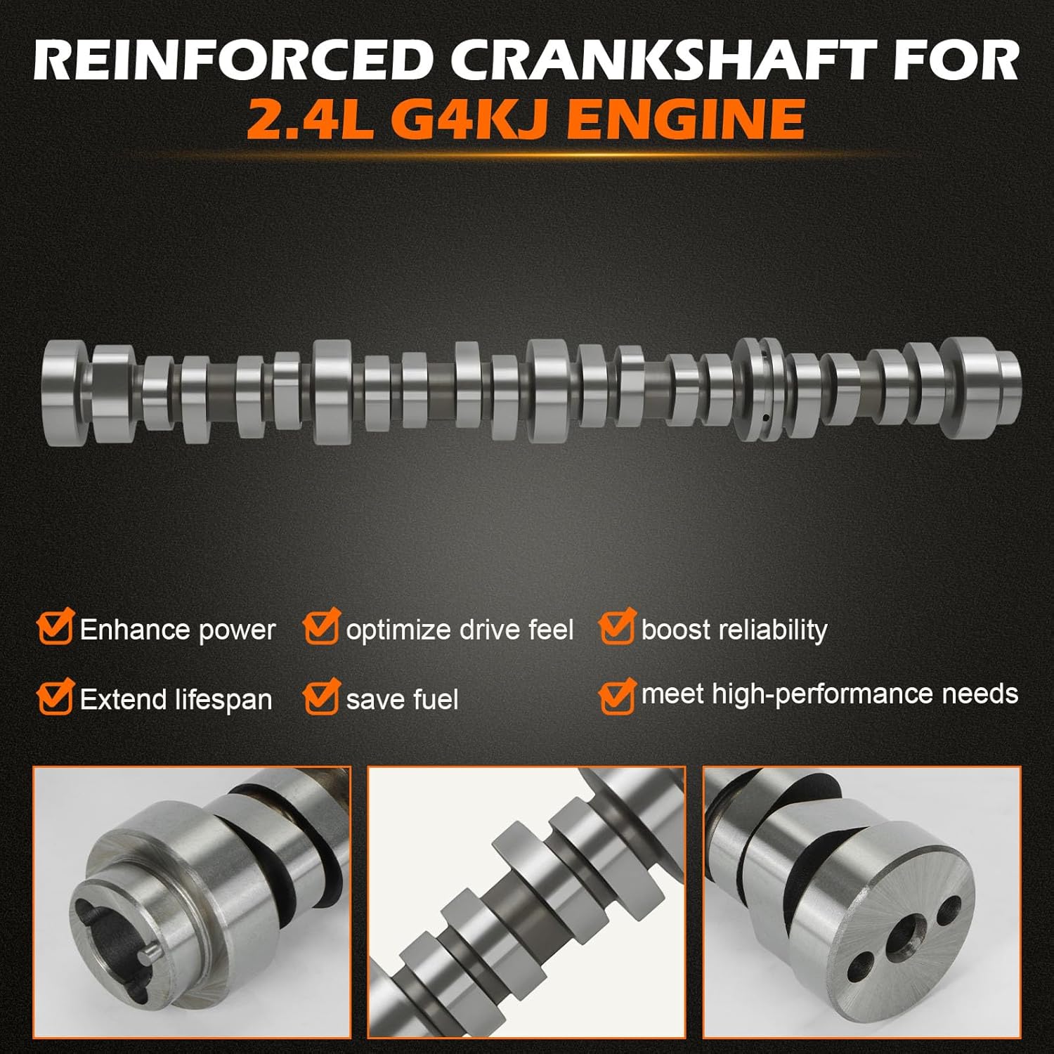 6.2L LT Gen5 L86 L87 AFM Engine Rebuild Kit w/Camshaft 8 AFM Lifters 8 LS7 Lifters & Head Gasket Kit - For Chevy Camaro 2014-2020 & For GMC Sierra 1500 Yukon & For Cadillac Escalade - 12629512