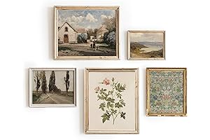 Vintage Flower Wall Art - Yumknow French Countryside Décor