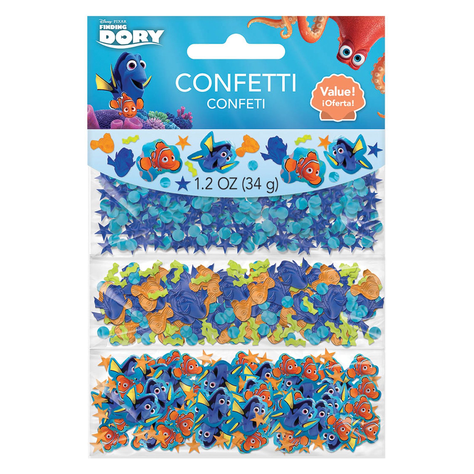 Amscan International 361594-55 34 g Finding Dory Confetti