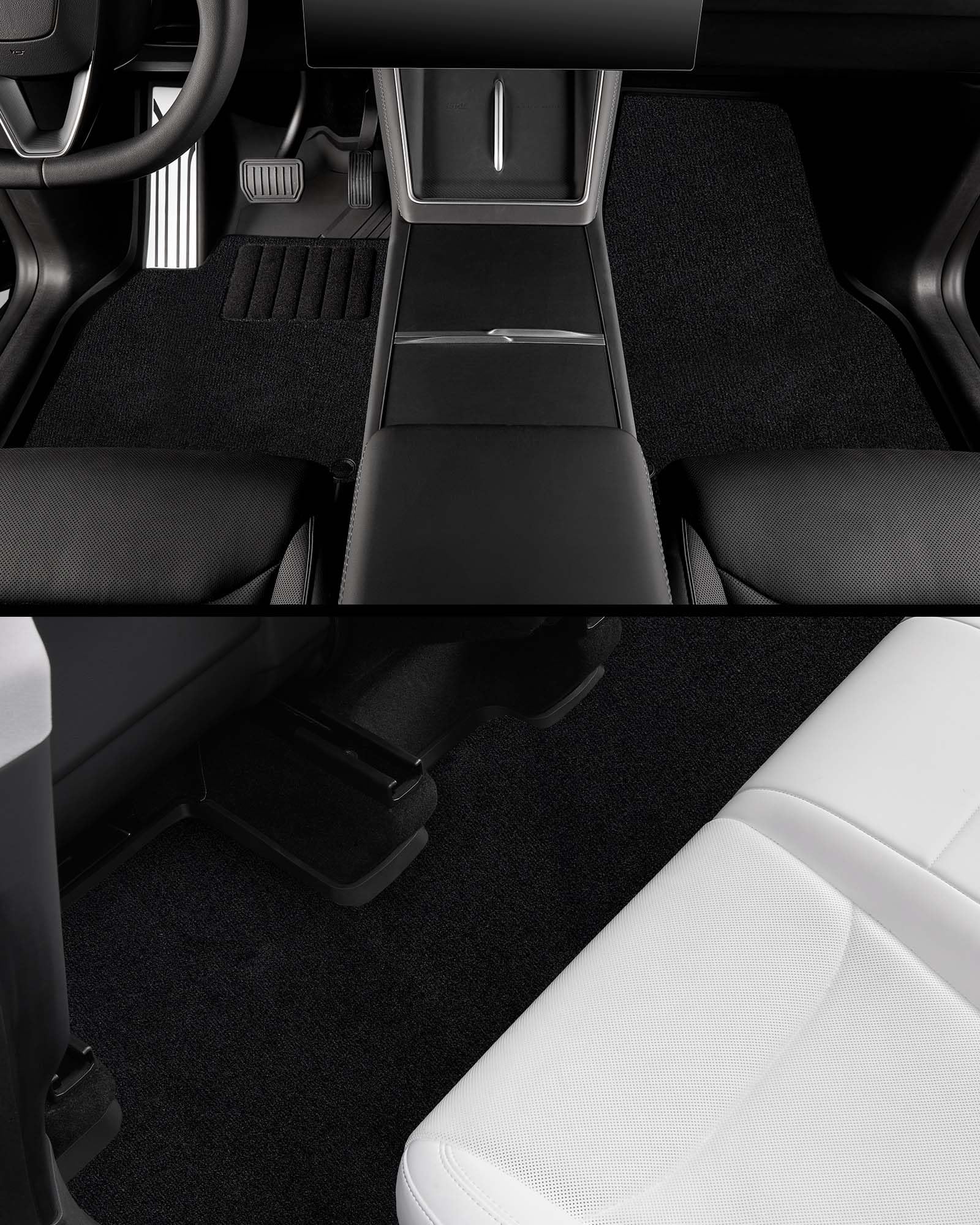 3W Fußmatten & Autoteppiche für Tesla Model Y Juniper 2025-2026