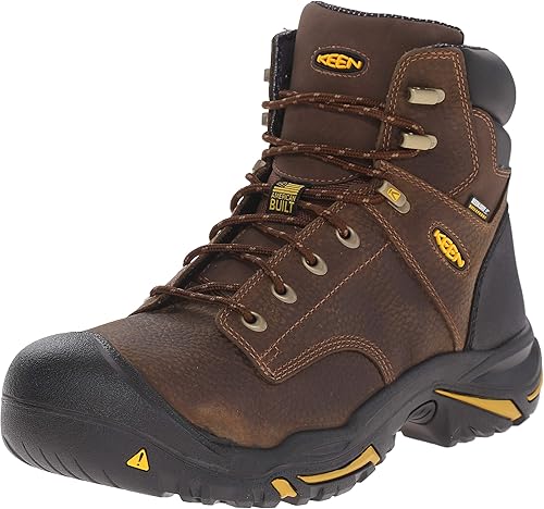 KEEN Utility Men's Mt Vernon 6" Soft Toe Waterproof Work Boots