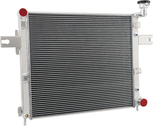 Miniatura 9 de KUUHLERSAT CU2263 Radiador para 1999 2000 Jeep Grand Cherokee 4.7L V8 motor, 3 filas Core aluminio refrigeración radiador