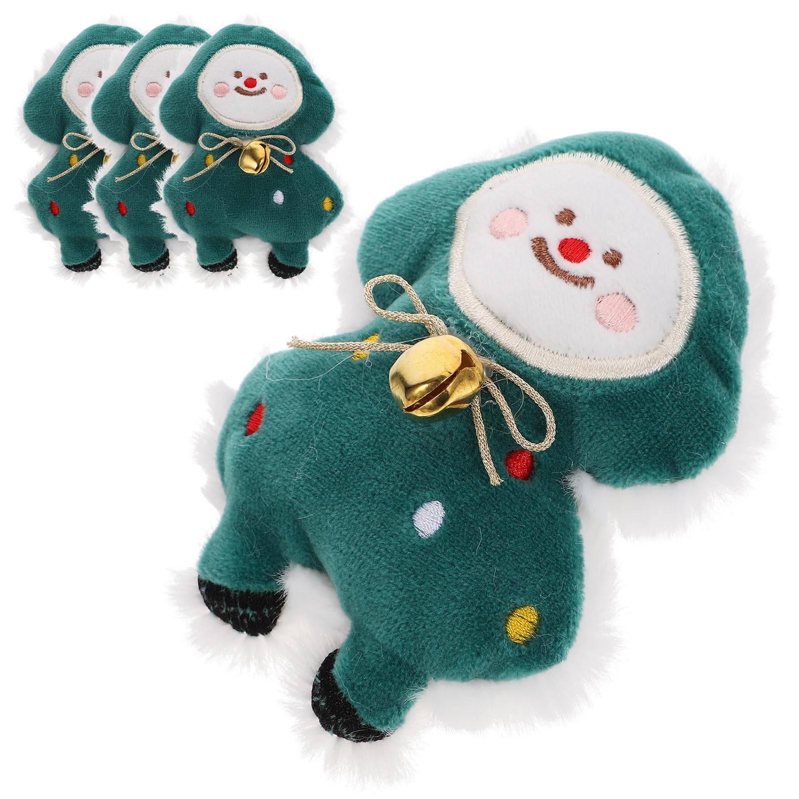 FRCOLOR 20 Stück Katzenkauspielzeug Weihnachtsbaum mit Katzenminze aus