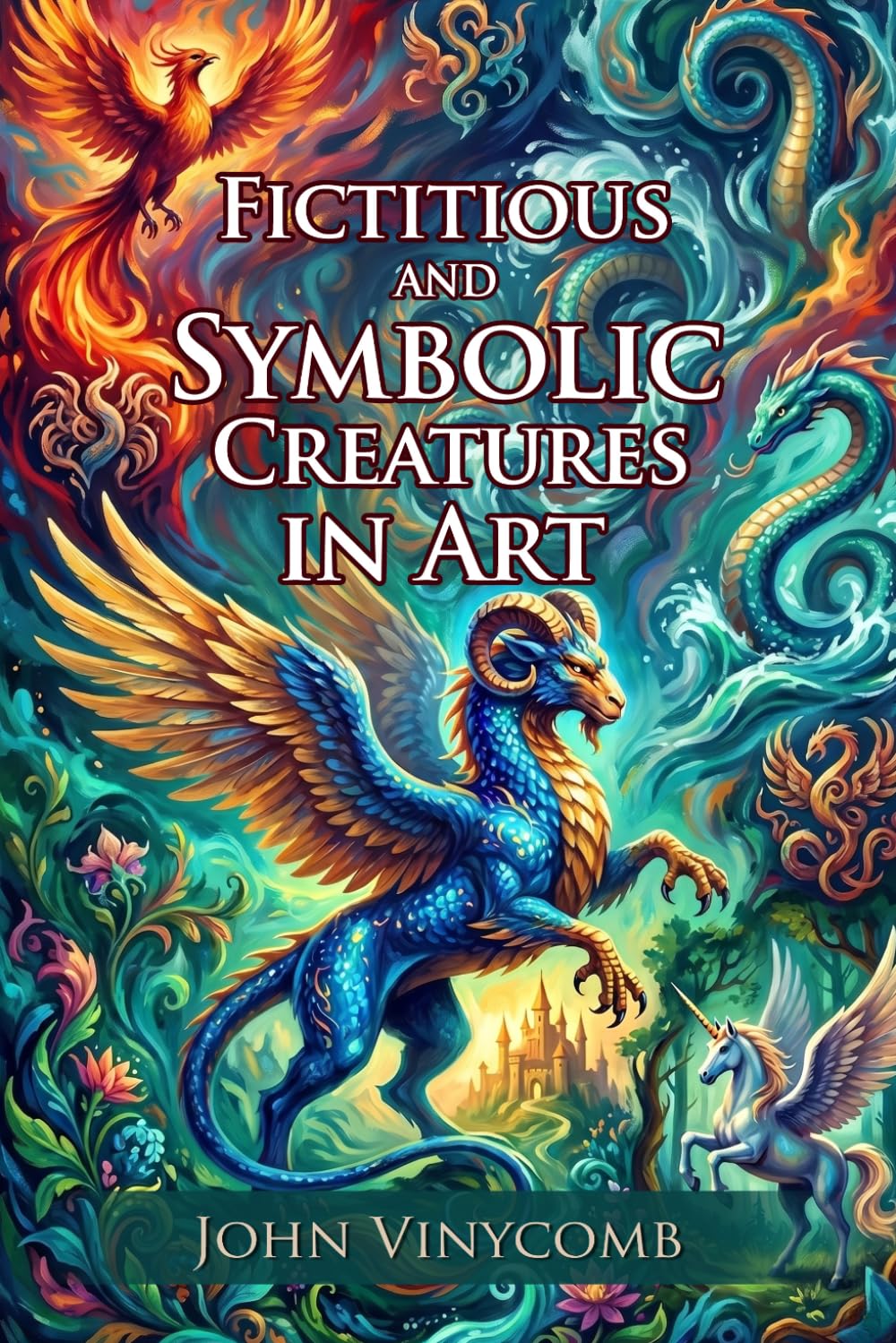 Fictitious and Symbolic Creatures in Art: A Guide to Mythical Heraldry: Decoding Medieval Heraldry - Fully Illustrated Edition with Author Biography