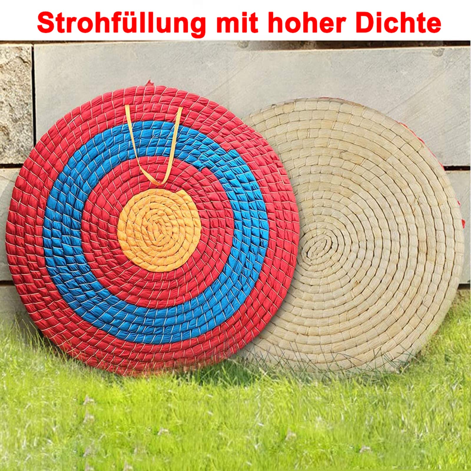 Cibles de tir à l'arc, Cible Traditionnelle Faite à la Main en Paille, Cible tir à l'arc parenthèses