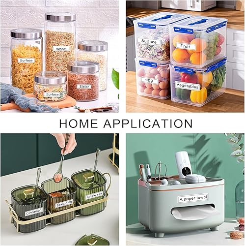 Miniatura 5 de BOYEEZON MK231 - Cinta de etiquetas compatible con Brother Ptouch M Tape 0.472 in 0.47 White M-K231S MK-231 M231 Cinta de etiquetas para Brother