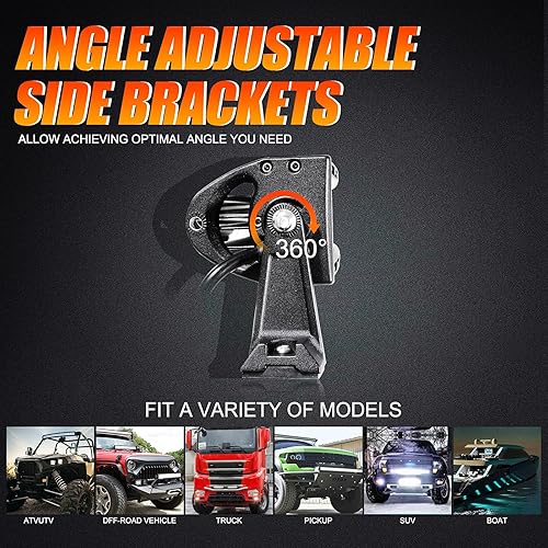 Miniatura 8 de Combo de barra de luz LED Auxbeam y LED PHILIPS para vehículos Pickup SUV ATV Ford F150