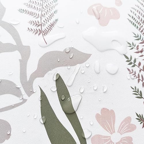 Miniatura 8 de Papel tapiz floral para despegar y pegar, papel de contacto de hojas modernas, papel tapiz extraíble, decorativo, autoadhesivo, papel tapiz de pared