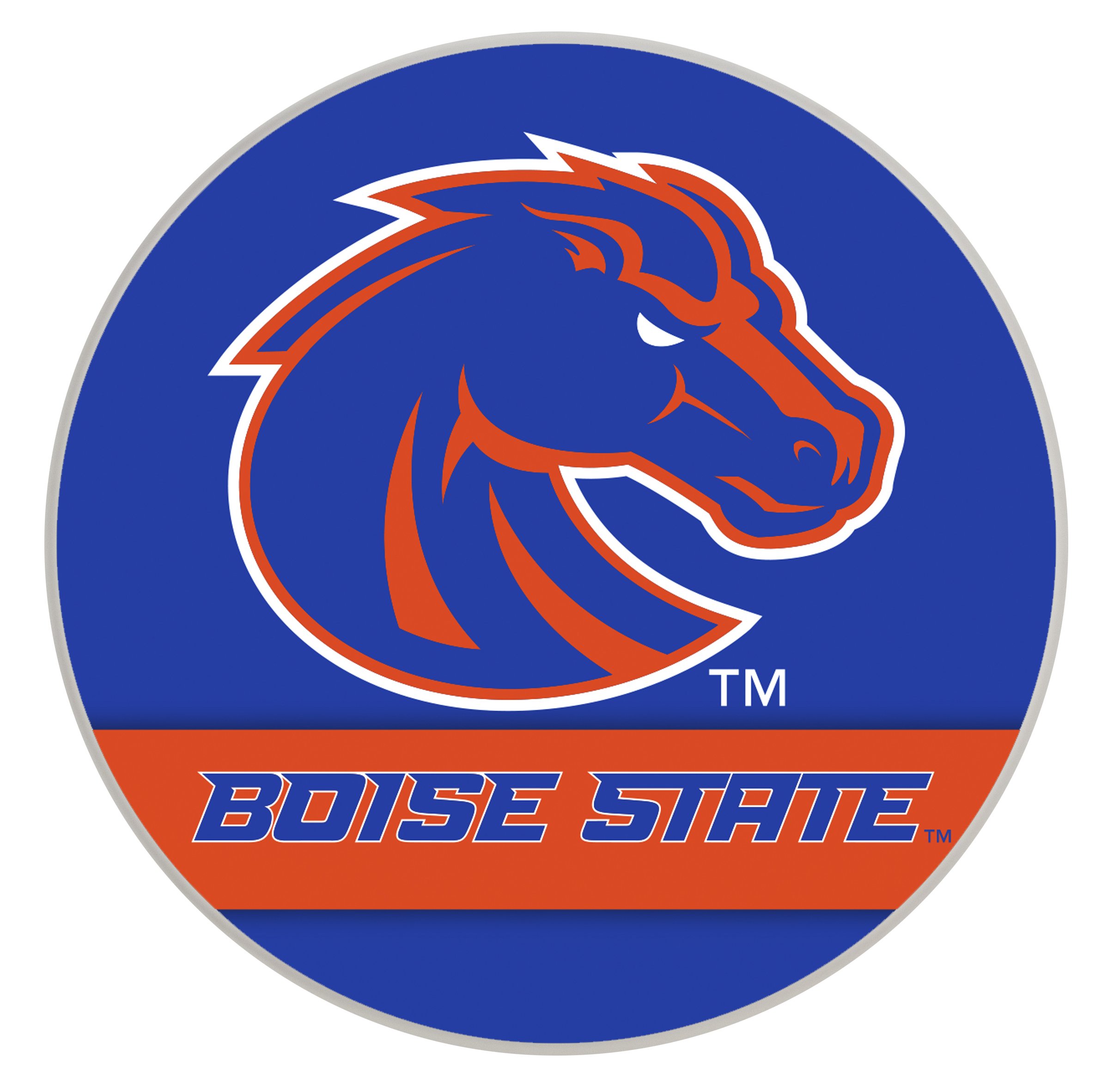 Broncos Paper Coaster 4 Pack Officially Licensed Collegiate Product