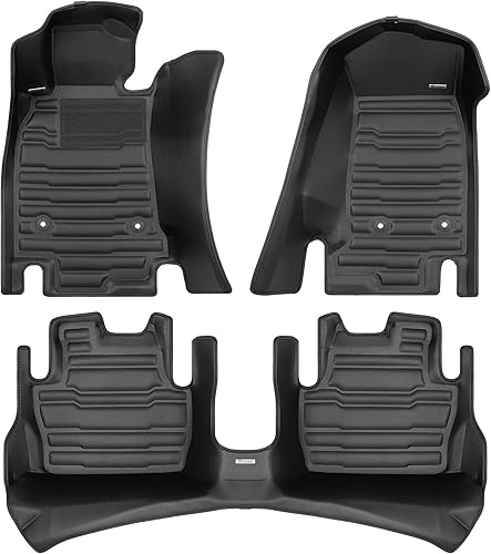 TuxMat - Para los modelos Cadillac CT4 2020-2026 - Alfombrillas personalizadas para automóvil - Cobertura máxima, todo tipo de clima, medición láser