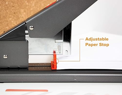 Miniatura 3 de Bostitch Office Engrapadora extra resistente de 215 hojas, tecnología sin atascos, fácil de recargar, color negro (00540)