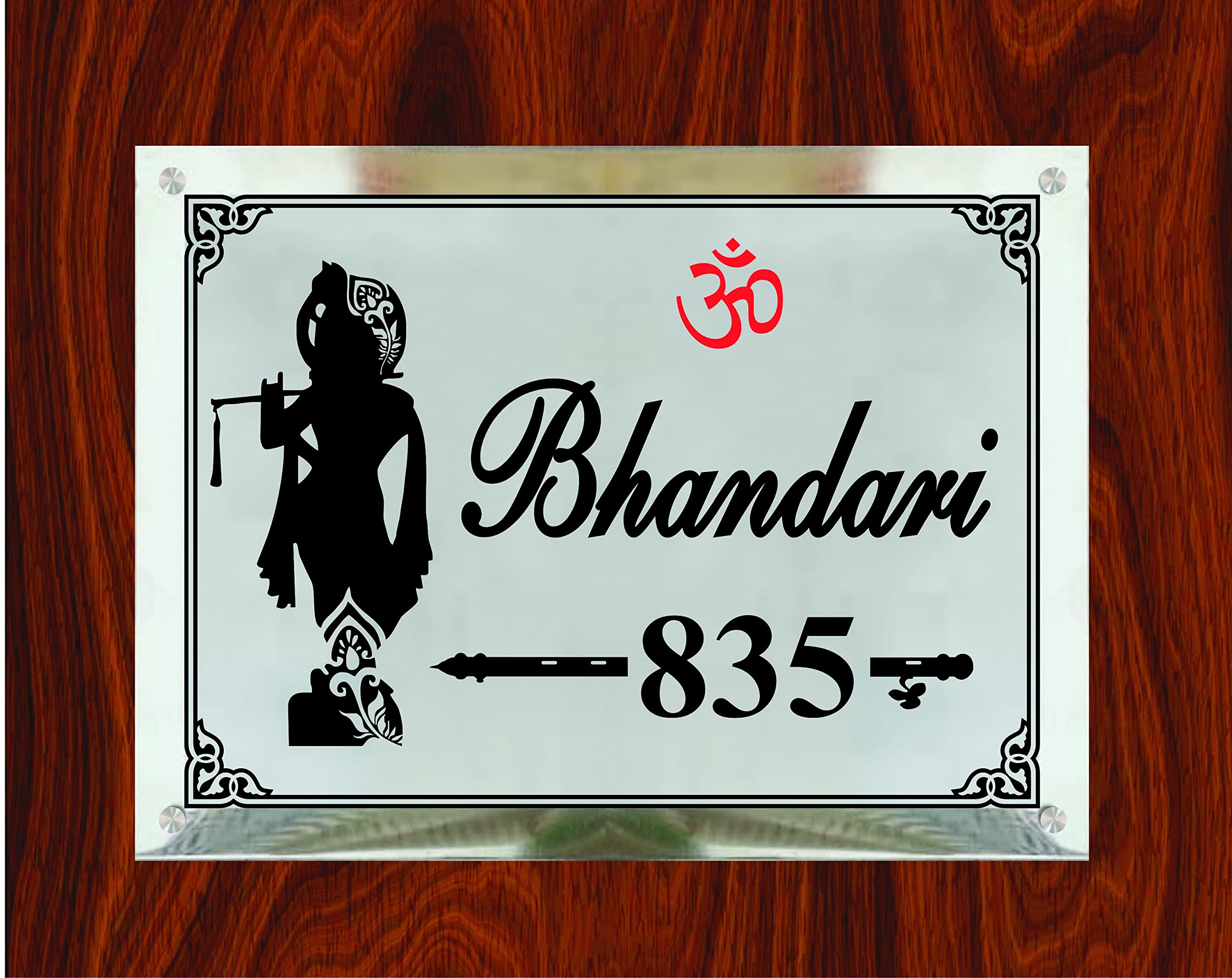Customized Stainless Steel Matel Name Plate (15x18 inch) — Amazon image 6