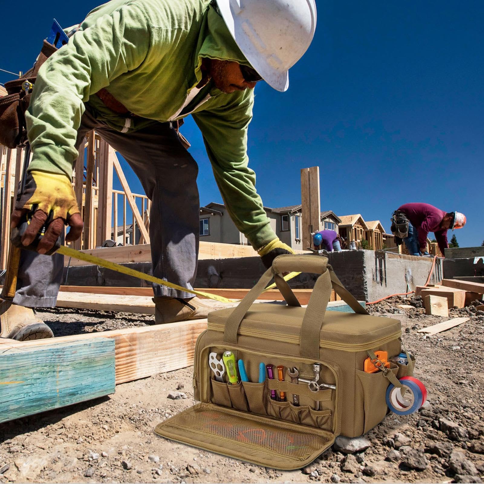 Bolsa Organizadora de Herramientas Tote de Trabajo para Técnicos