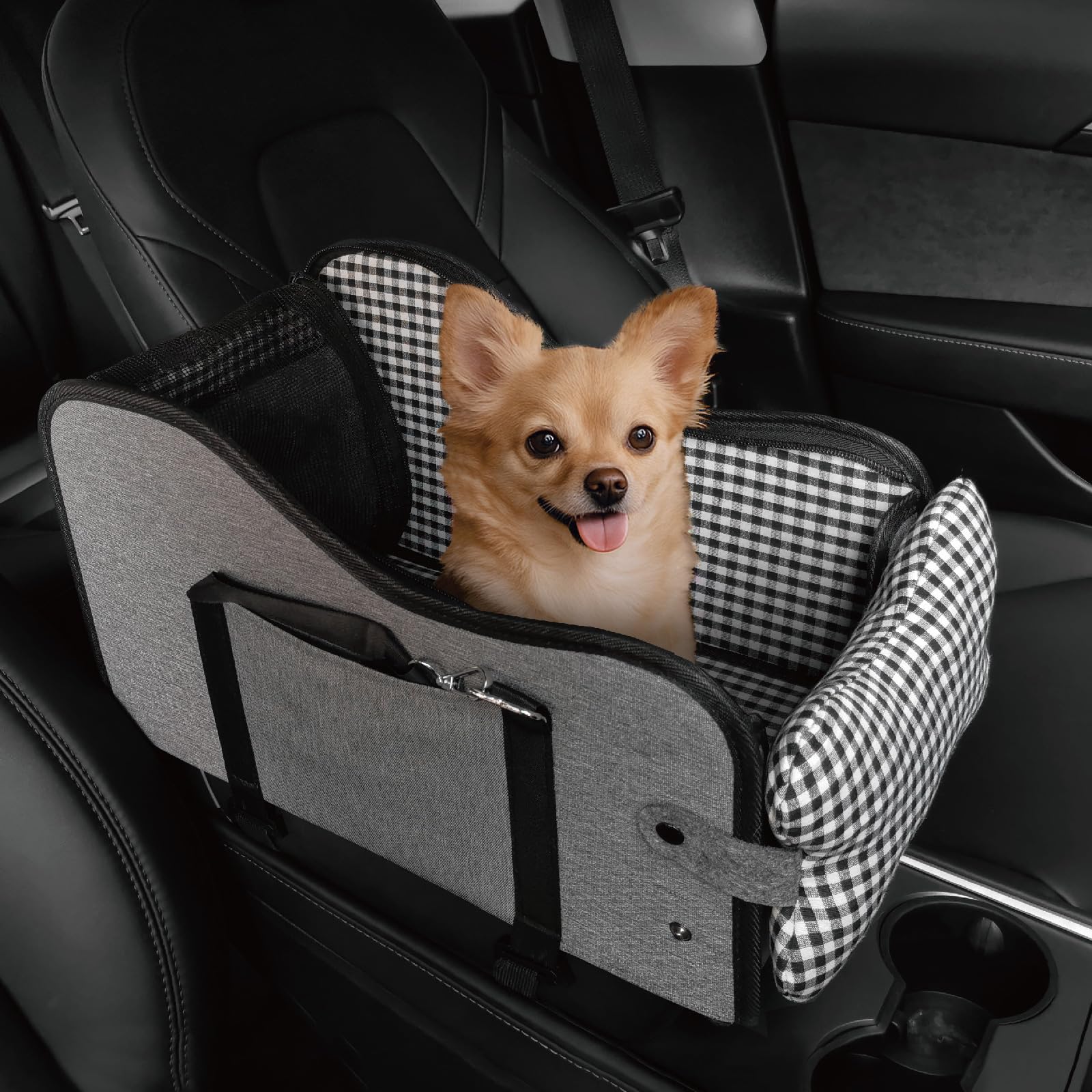 Amazon.co.jp: KUERUE 犬 ドライブボックス 3way 犬 車用ベッド 犬 車