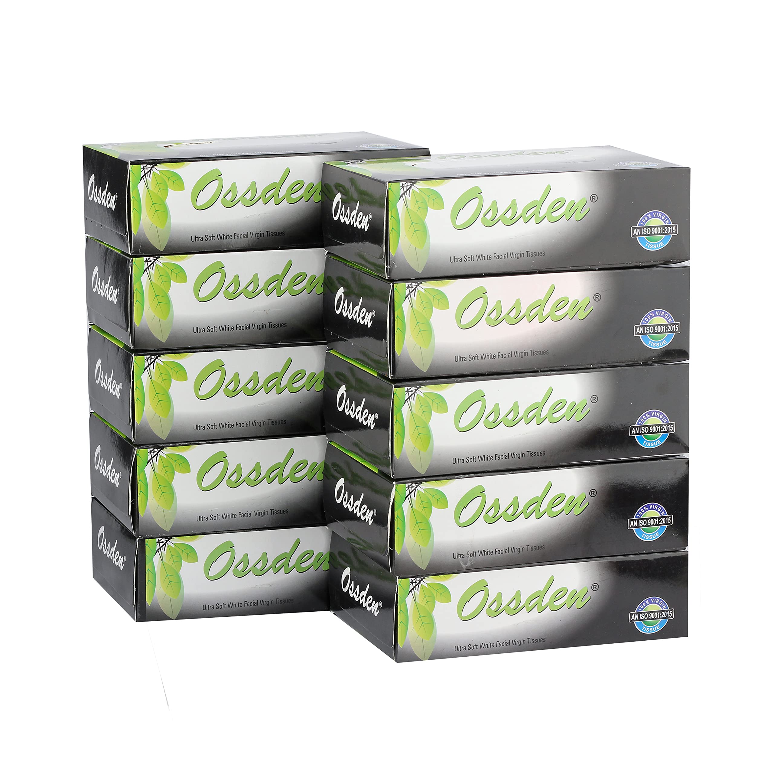 Ossden Facial Tissue 2 Ply Ultra Soft Tissue Facial Tissue - 100 Pulls Par Box 200 Sheet (Pack of 10,) (B08W3FJV85) Amazon Price History, Amazon Price Tracker