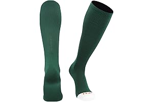 TCK Prosport Softball Socks: Forest Green's Subtle Style