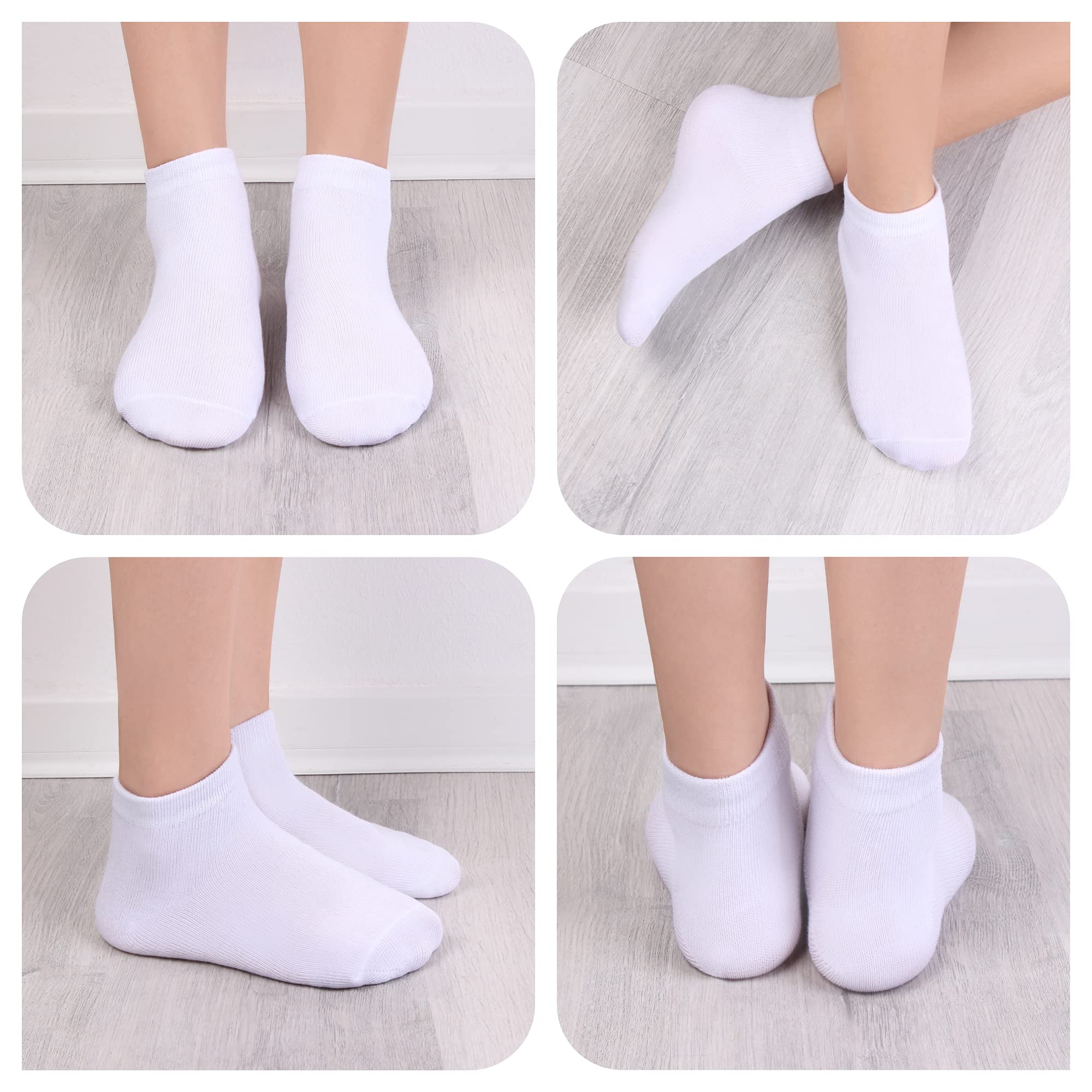 Libella 12 Paia Calzini sneaker bambino ragazzi calzini sneaker bambino colorati 2116VA