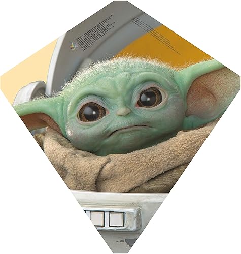 EZBreezy Cometa de diamante de 22" Poly Baby Yoda